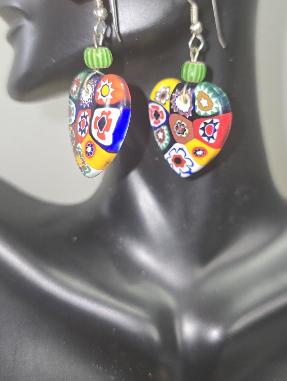 Womens Murano Glass Earrings